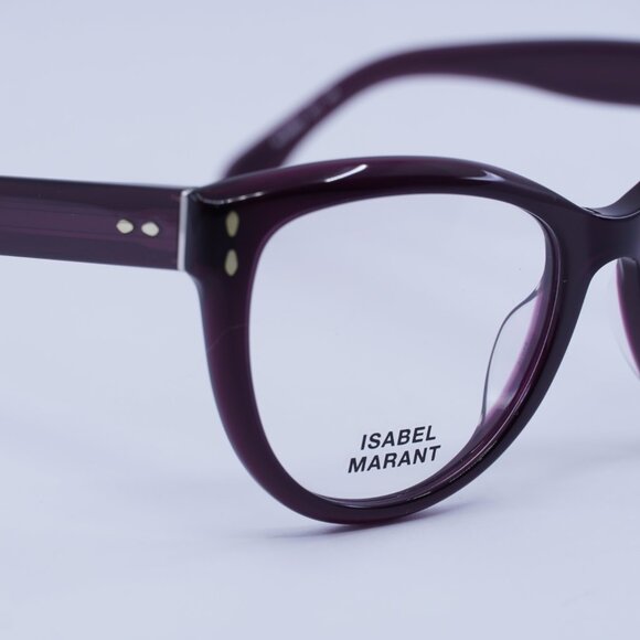 🕶️ New Isabel Marant IM 0089/G 0T7 Eyeglasses - Plum Frame 53mm - Picture 2 of 10